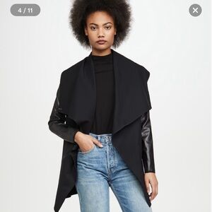 Spanx Faux Leather Convertible Jacket